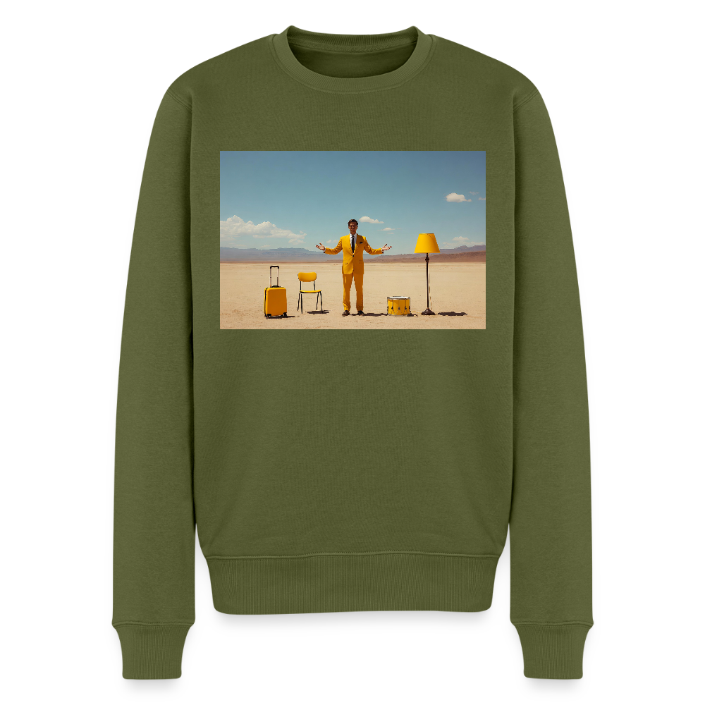 Alles im Griff (theoretisch) |  Männer Premium Pullover - Khaki