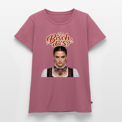 Schwarzwaldstolz – Sie weiß, wer sie isch | Frauen Premium T-Shirt - Mauve