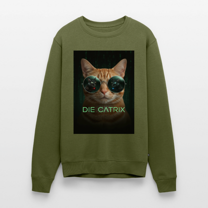 Die Catrix – Krümel erwacht |  Männer Premium Pullover - Khaki