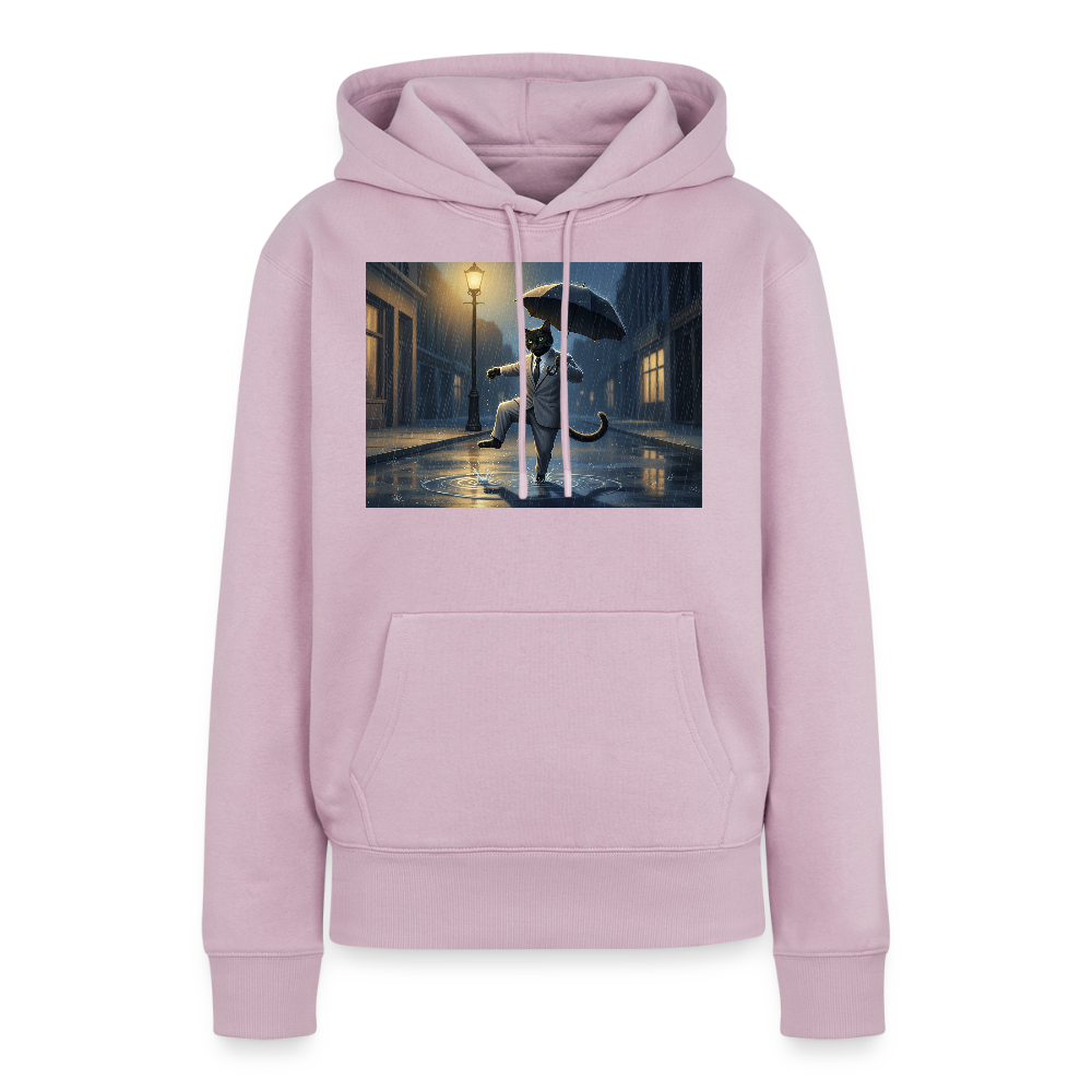 Krümel tanzt im Regen | Frauen Premium Hoodie - Altrosa