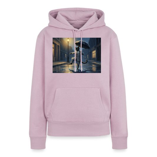 Krümel tanzt im Regen | Frauen Premium Hoodie - Altrosa