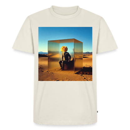 Gefühle unter Glas | Männer Premium T-Shirt - Naturweiß