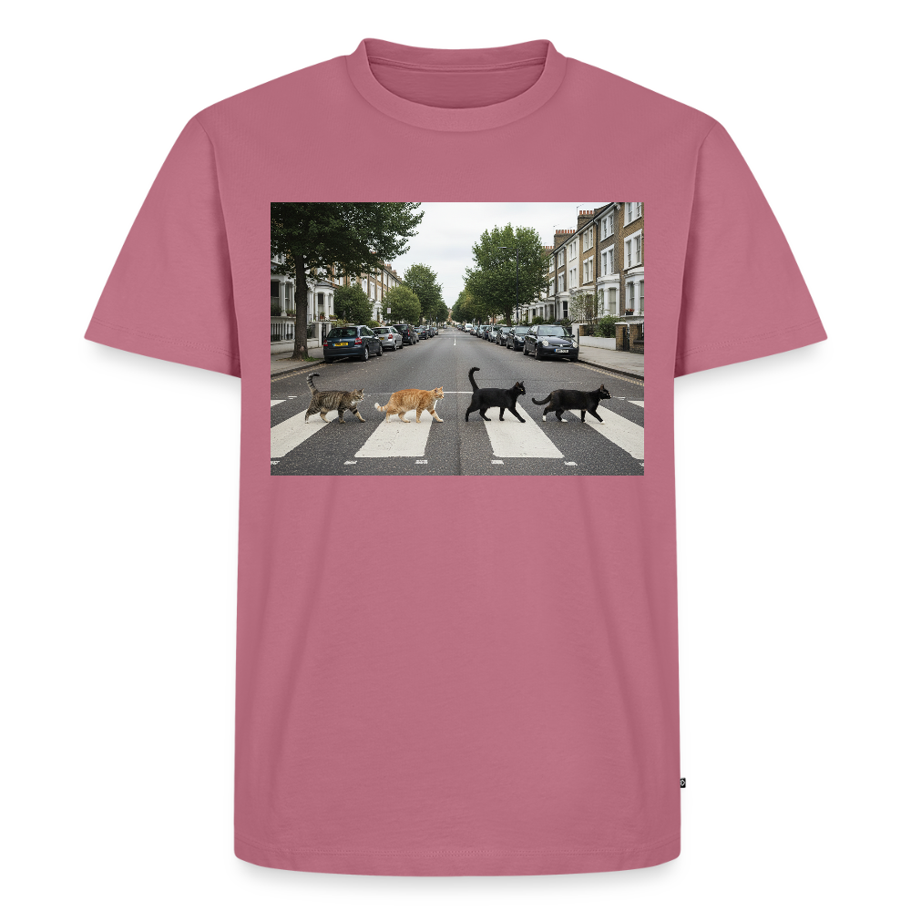 The Purrfect Crossing – Wir waren vor der Band da | Männer Premium T-Shirt - Mauve