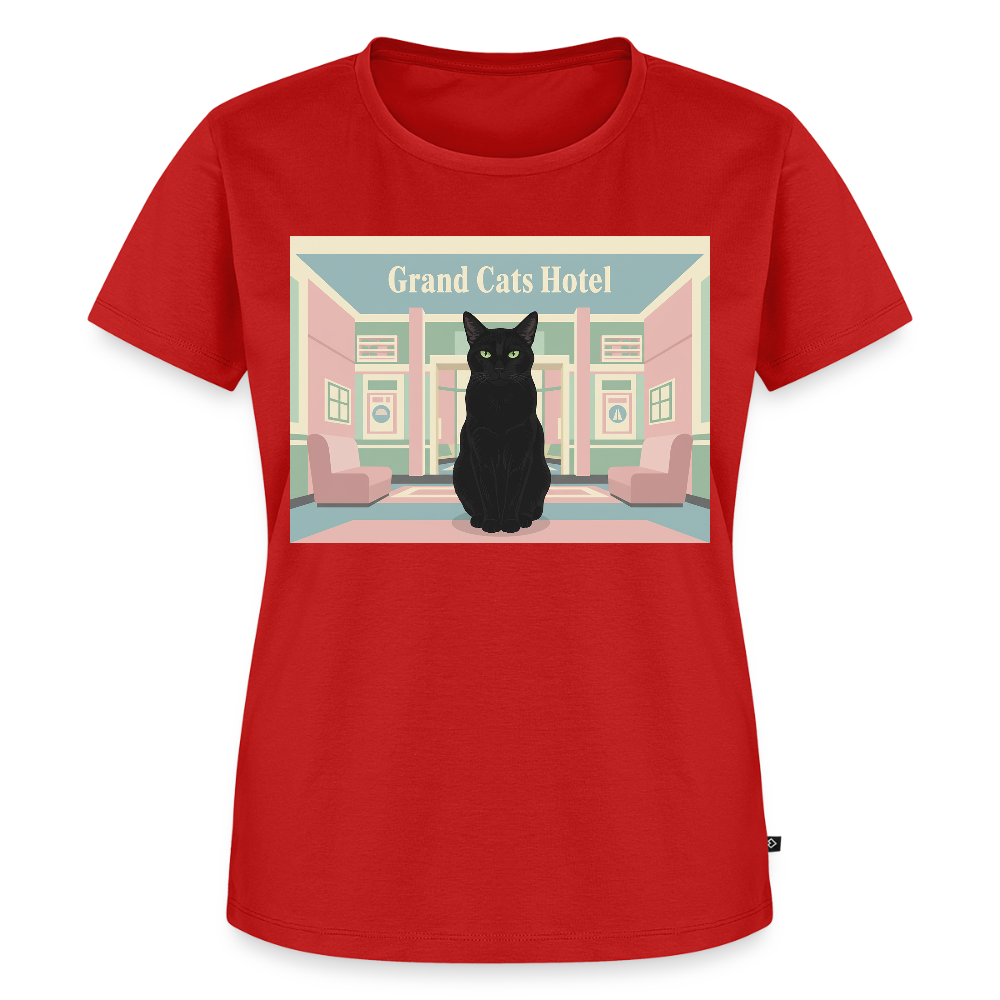 Grand Hotel Krümel | Frauen Premium T-Shirt - Rot