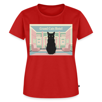 Grand Hotel Krümel | Frauen Premium T-Shirt - Rot