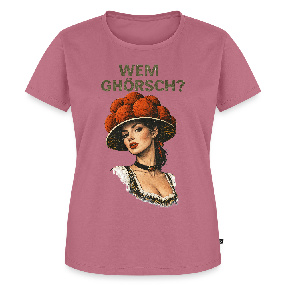 Wem ghörsch? – Schwarzwald Edition | Frauen Premium T-Shirt - Mauve