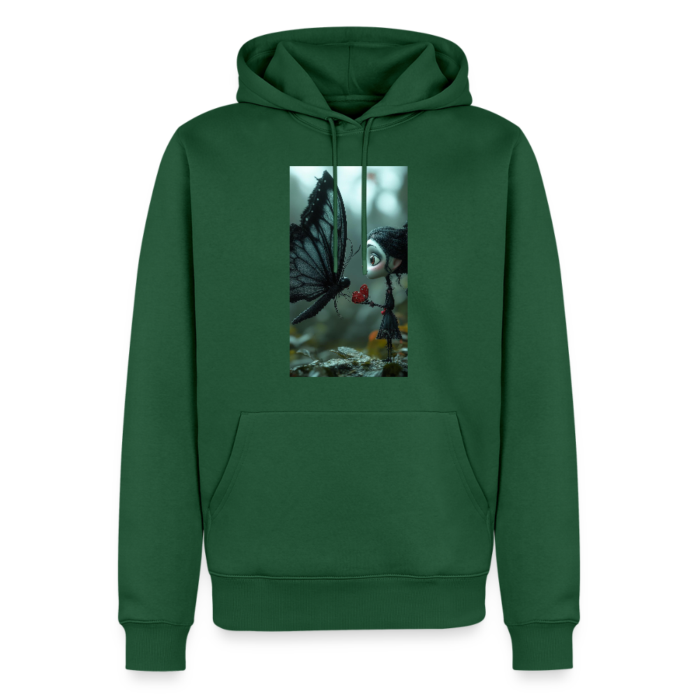 Mut für einen Moment | Männer Premium Hoodie - Flaschengrün