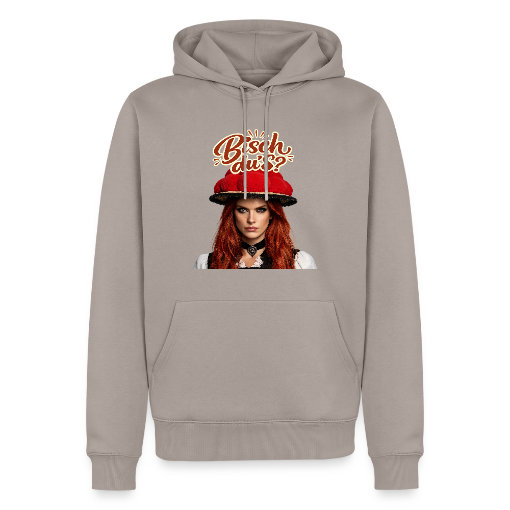 Bisch du’s? – Schwarzwaldmädel | Männer Premium Hoodie - Taupe