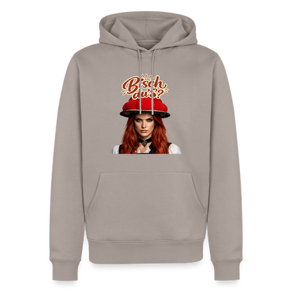 Bisch du’s? – Schwarzwaldmädel | Männer Premium Hoodie - Taupe