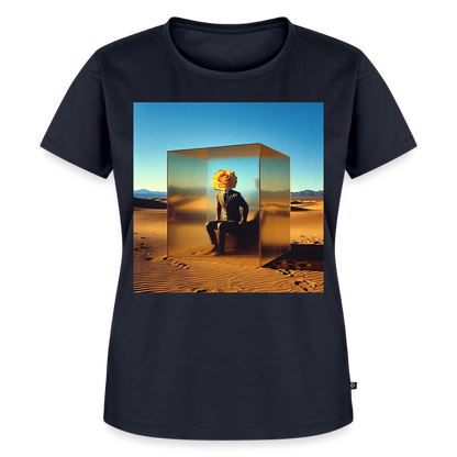 Gefühle unter Glas | Frauen Premium T-Shirt - Navy