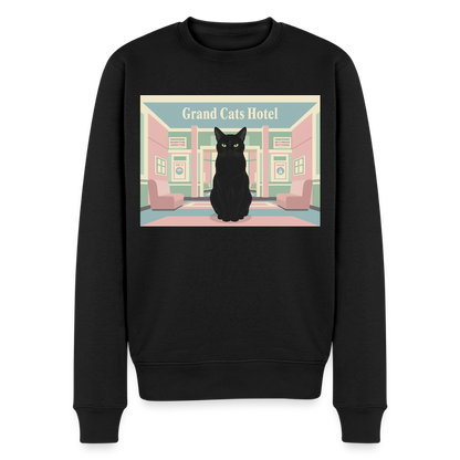 Grand Hotel Krümel |  Männer Premium Pullover - Schwarz