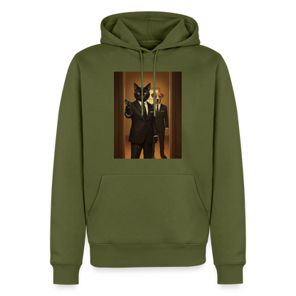 Krümel – Say Meow Again | Männer Premium Hoodie - Khaki