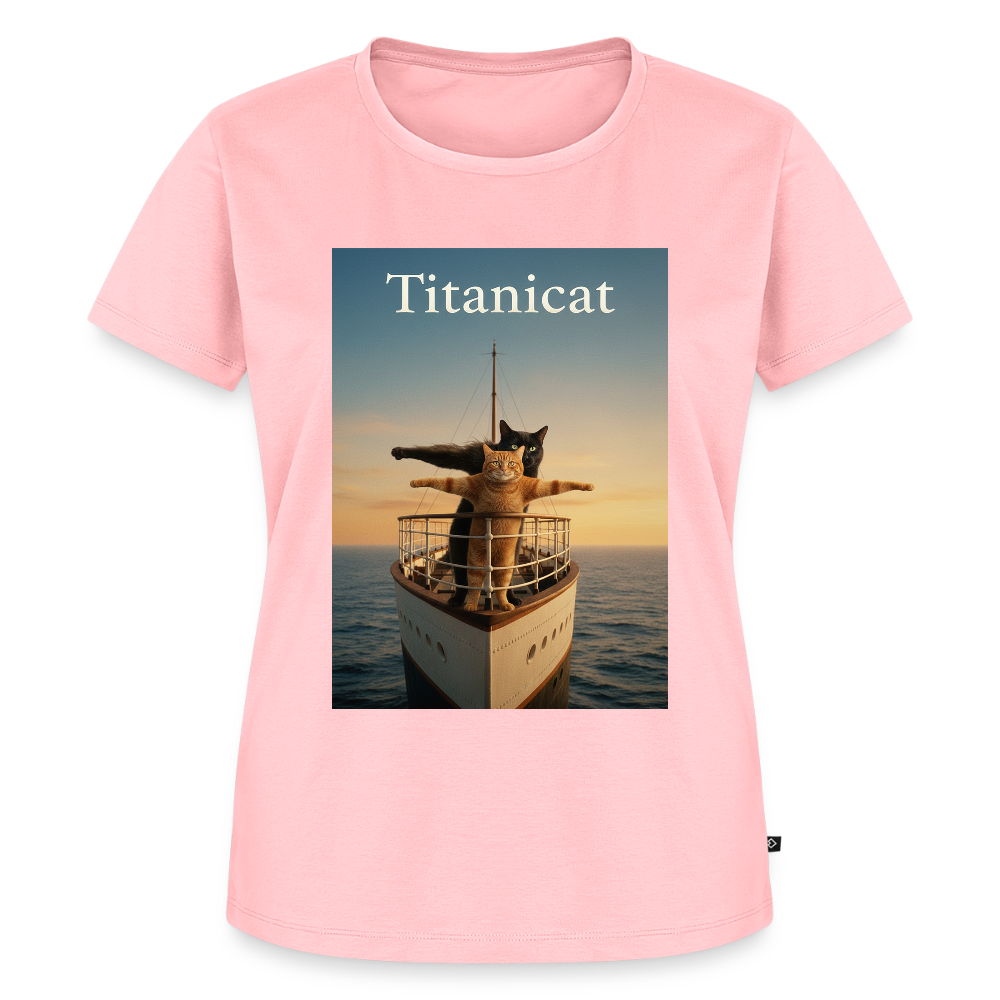 Titanicat – Ich bin der König der Kratzbäume | Frauen Premium T-Shirt - Rosa