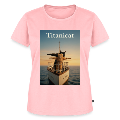 Titanicat – Ich bin der König der Kratzbäume | Frauen Premium T-Shirt - Rosa