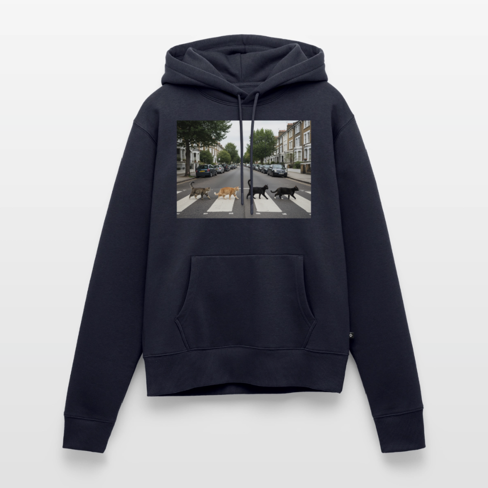The Purrfect Crossing – Wir waren vor der Band da | Frauen Premium Hoodie - Navy