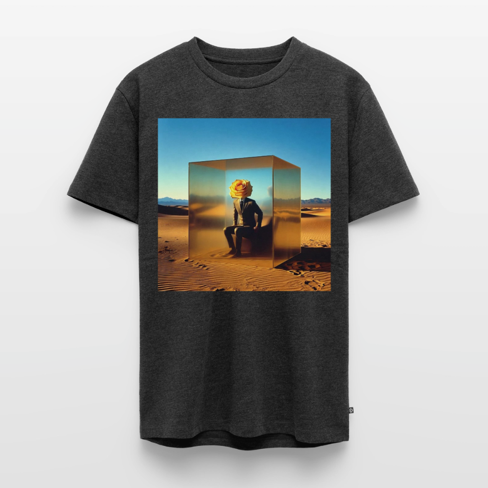 Gefühle unter Glas | Männer Premium T-Shirt - Anthrazit meliert