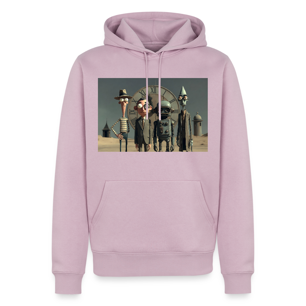 Pünktlich zu spät – Die seltsame Gesellschaft | Männer Premium Hoodie - Altrosa