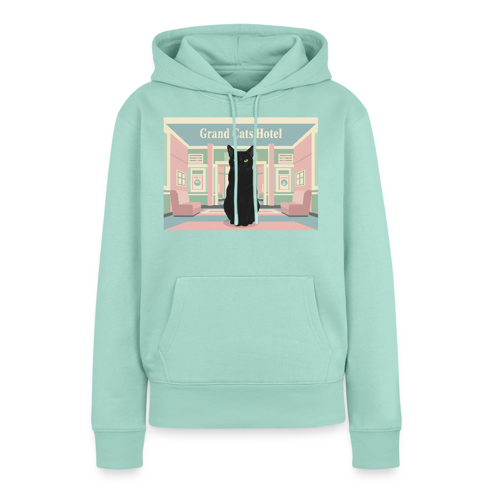 Grand Hotel Krümel | Frauen Premium Hoodie - Mint 