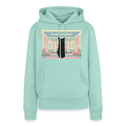 Grand Hotel Krümel | Frauen Premium Hoodie - Mint 
