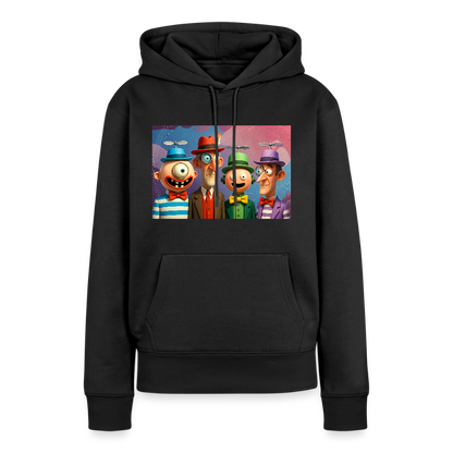 Gedankenkreise auf Hochtouren | Frauen Premium Hoodie - Schwarz
