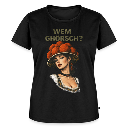 Wem ghörsch? – Schwarzwald Edition | Frauen Premium T-Shirt - Schwarz