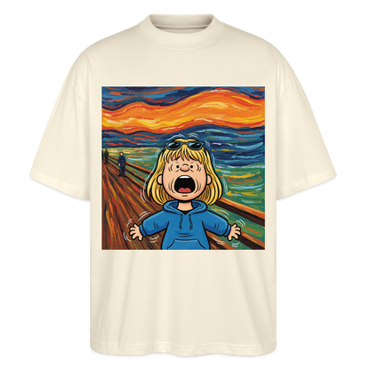 Der Schrei… manchmal bist du es selbst | Stanley/Stella Oversized Unisex Bio T-Shirt Blaster - Natur