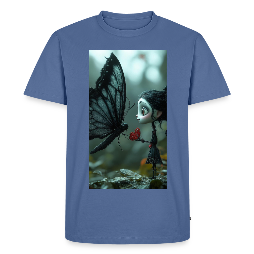 Mut für einen Moment | Männer Premium T-Shirt - Taubenblau