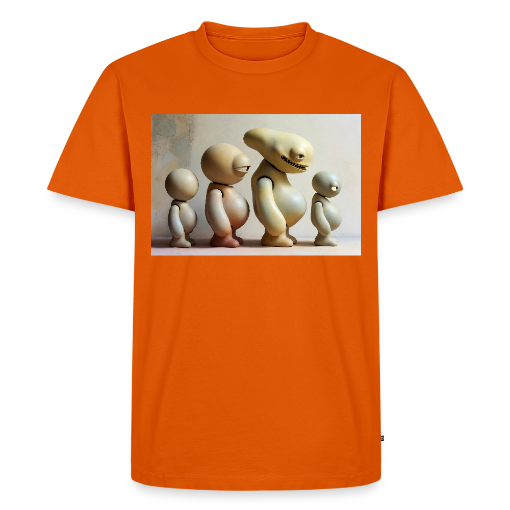 So wachsen wir also | Männer Premium T-Shirt - Orange 