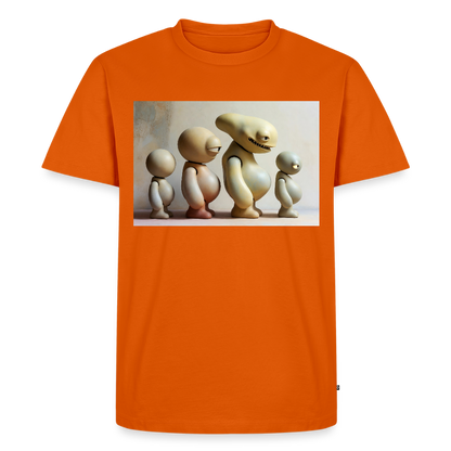 So wachsen wir also | Männer Premium T-Shirt - Orange 