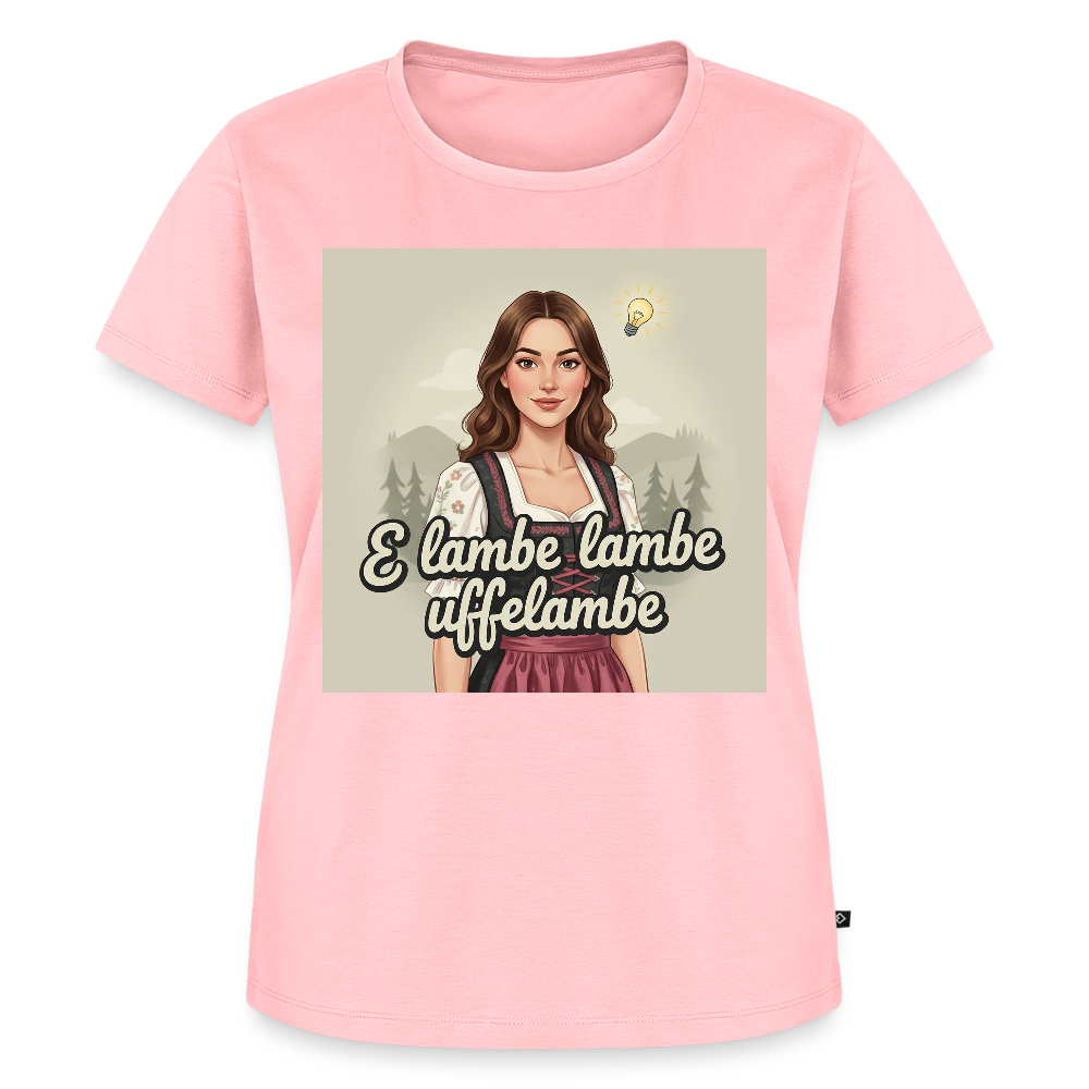 E Lambe, lambe, uffelambe – Alemannischer Geistesblitz | Frauen Premium T-Shirt - Rosa