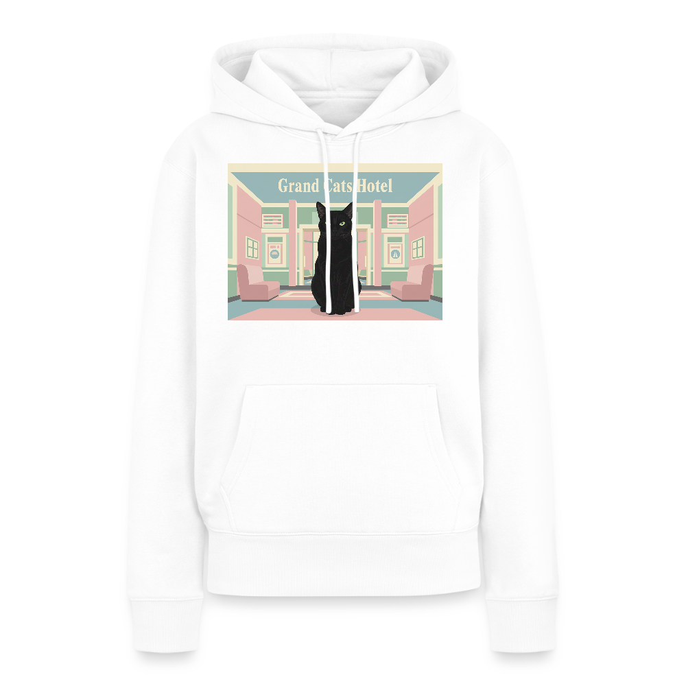 Grand Hotel Krümel | Frauen Premium Hoodie - Weiß