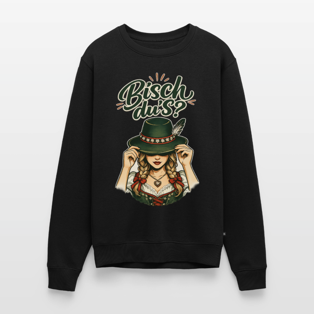 Bisch du’s? – Der Blick sagt alles |  Männer Premium Pullover - Schwarz