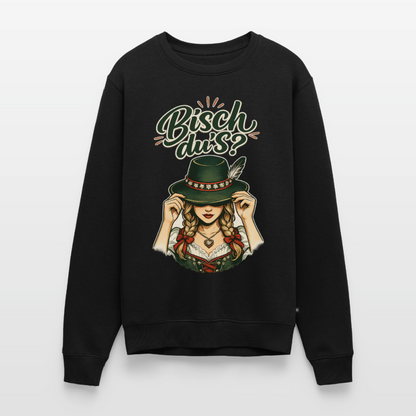 Bisch du’s? – Der Blick sagt alles |  Männer Premium Pullover - Schwarz