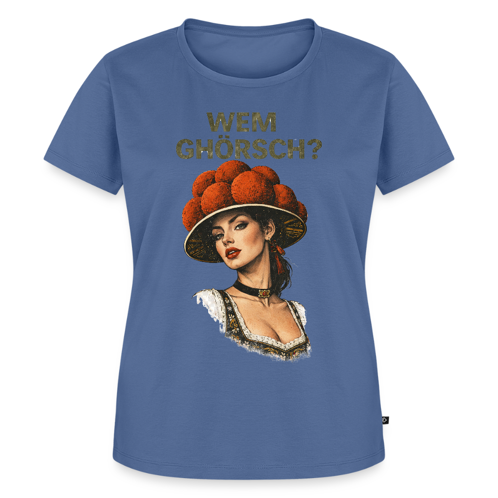 Wem ghörsch? – Schwarzwald Edition | Frauen Premium T-Shirt - Taubenblau