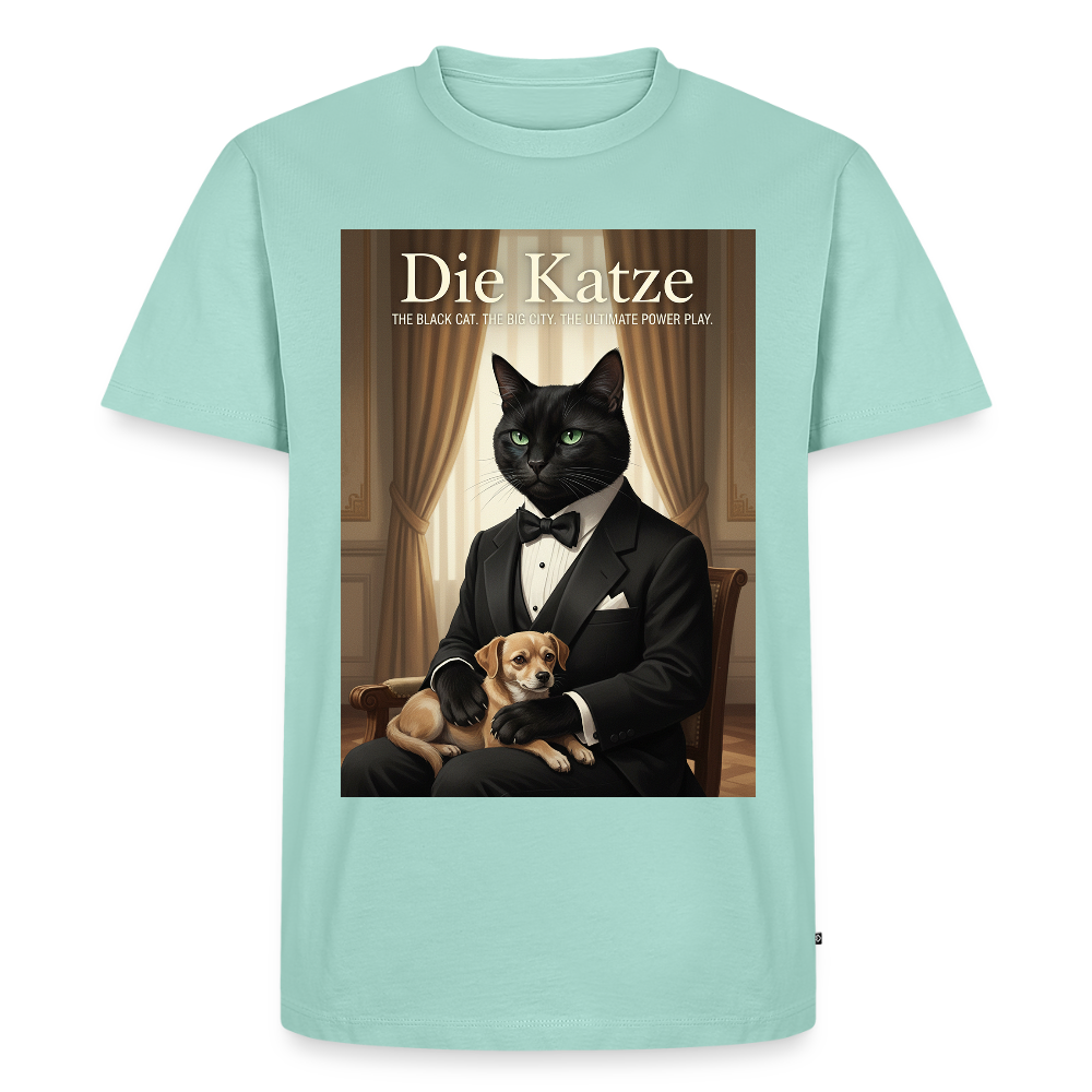 Die Katze – Krümel regelt das | Männer Premium T-Shirt - Mint 