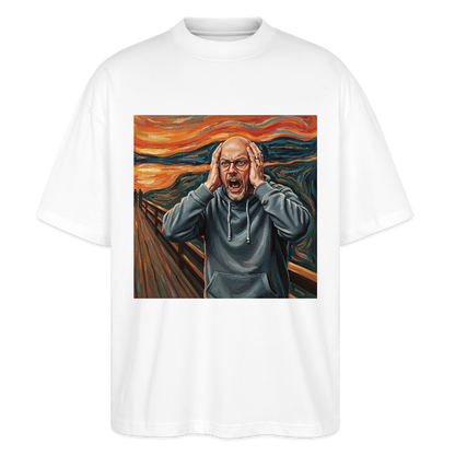 Der Schrei… wenn es wirklich reicht | Stanley/Stella Oversized Unisex Bio T-Shirt Blaster - Weiß