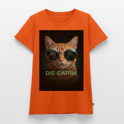Die Catrix – Krümel erwacht | Frauen Premium T-Shirt - Orange 
