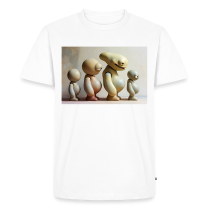 So wachsen wir also | Männer Premium T-Shirt - Weiß