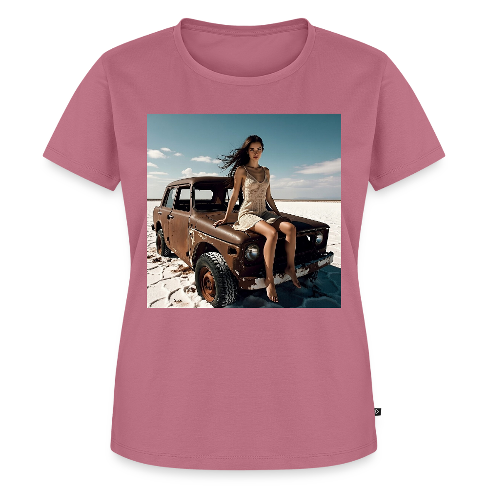 Warten auf irgendwas | Frauen Premium T-Shirt - Mauve
