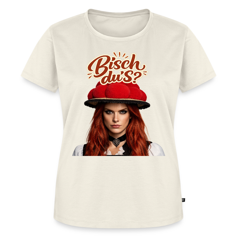 Bisch du’s? – Schwarzwaldmädel | Frauen Premium T-Shirt - Naturweiß