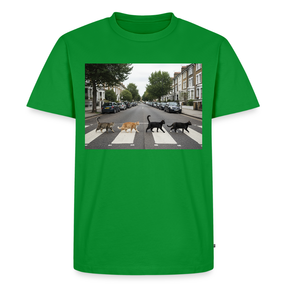 The Purrfect Crossing – Wir waren vor der Band da | Männer Premium T-Shirt - Grün