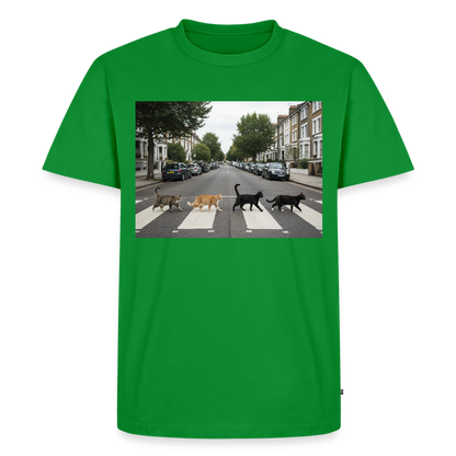 The Purrfect Crossing – Wir waren vor der Band da | Männer Premium T-Shirt - Grün