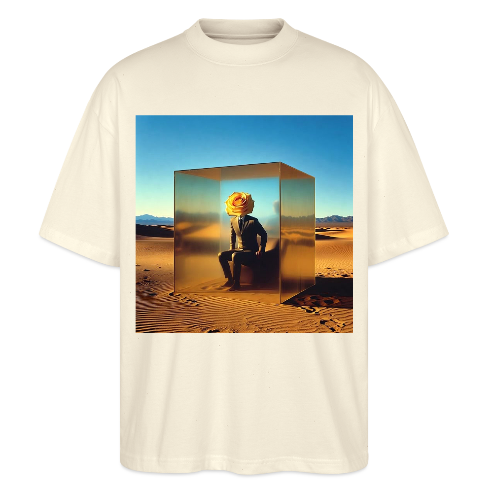 Gefühle unter Glas | Stanley/Stella Oversized Unisex Bio T-Shirt Blaster - Natur