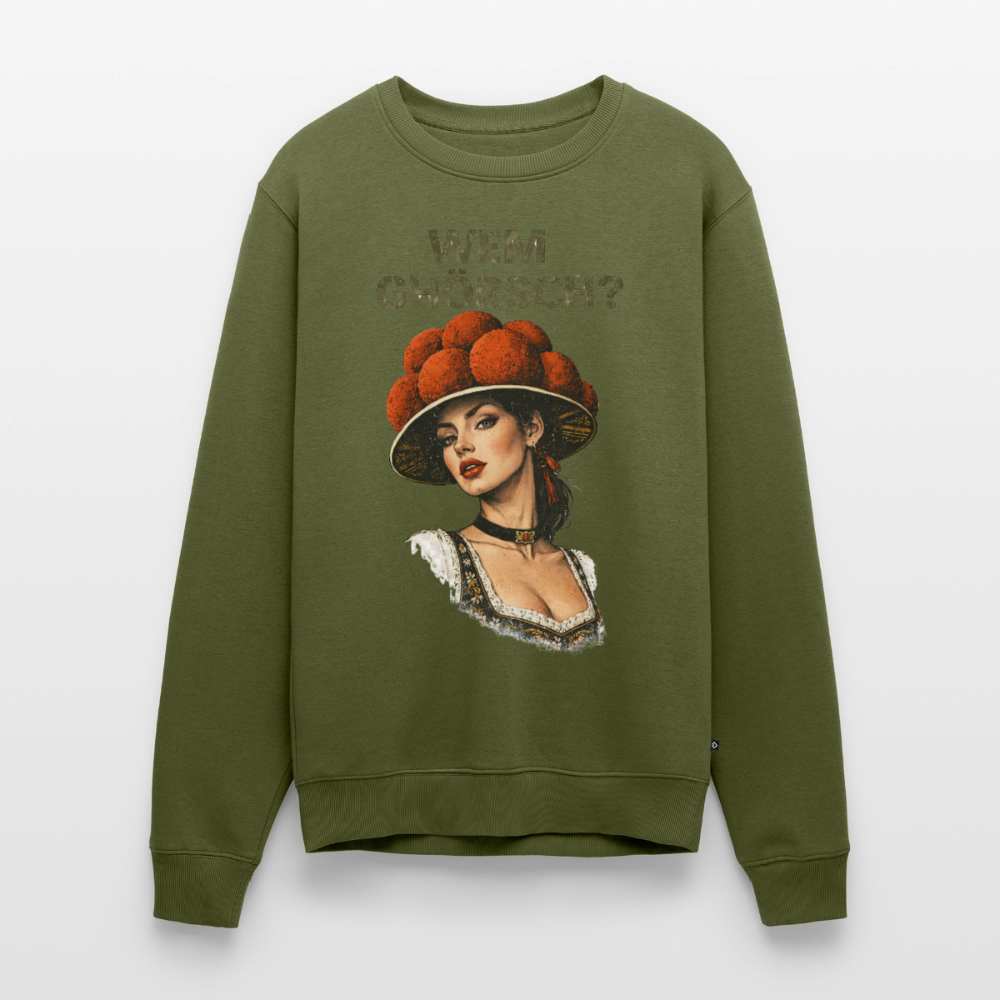 Wem ghörsch? – Schwarzwald Edition |  Männer Premium Pullover - Khaki
