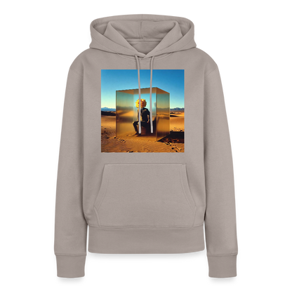 Gefühle unter Glas | Frauen Premium Hoodie - Taupe