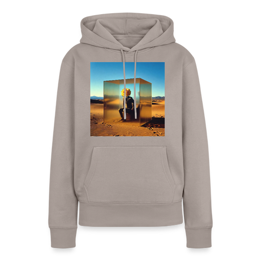 Gefühle unter Glas | Frauen Premium Hoodie - Taupe