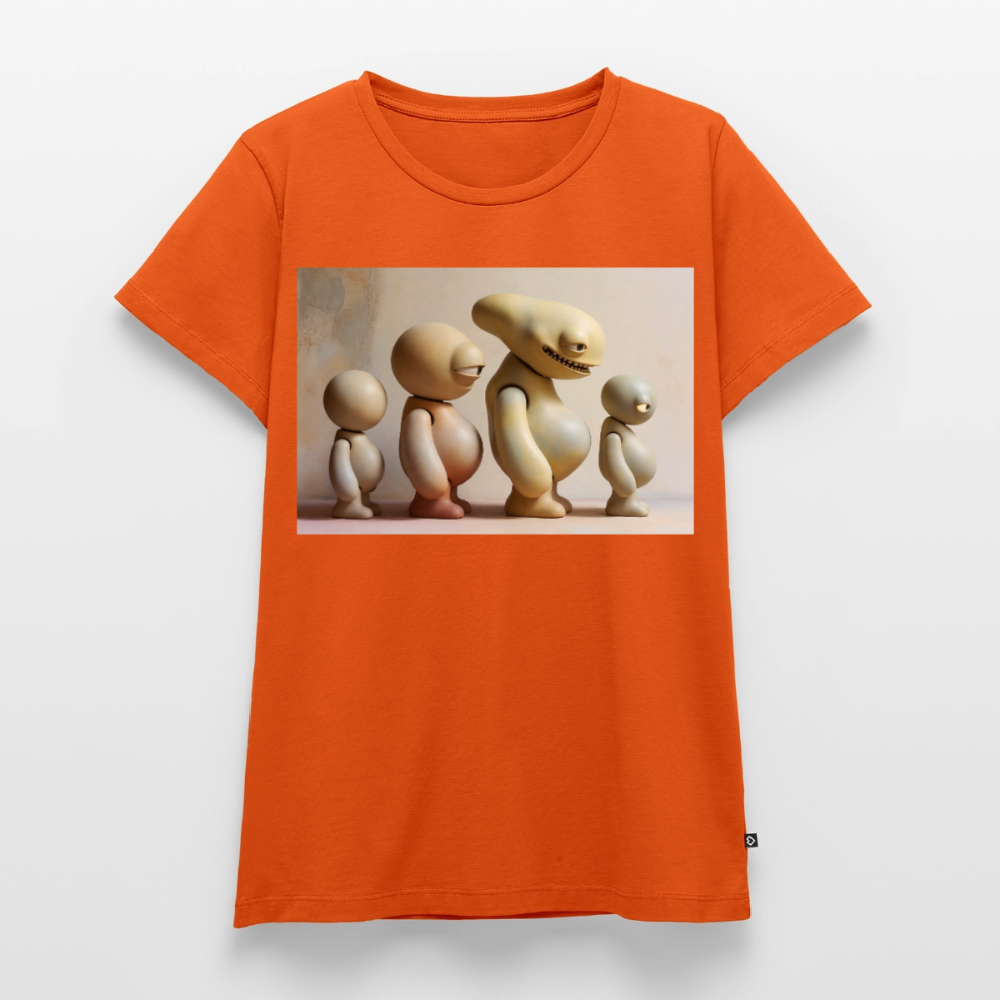 So wachsen wir also | Frauen Premium T-Shirt - Orange 