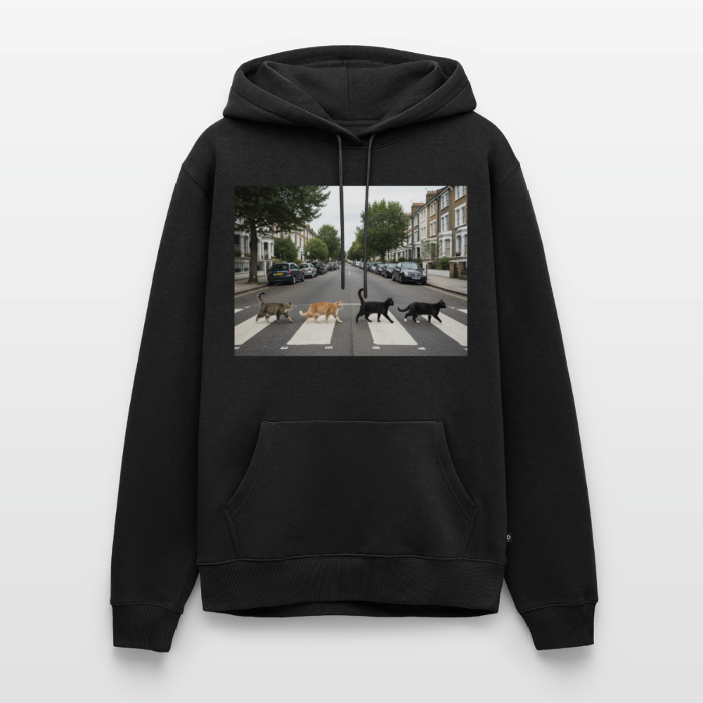 The Purrfect Crossing – Wir waren vor der Band da | Männer Premium Hoodie - Schwarz