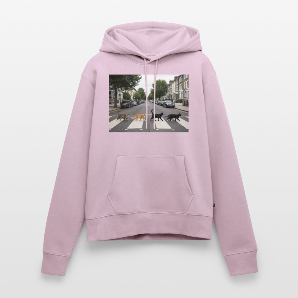 The Purrfect Crossing – Wir waren vor der Band da | Frauen Premium Hoodie - Altrosa