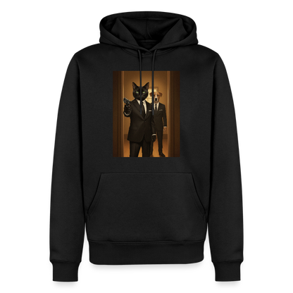 Krümel – Say Meow Again | Männer Premium Hoodie - Schwarz